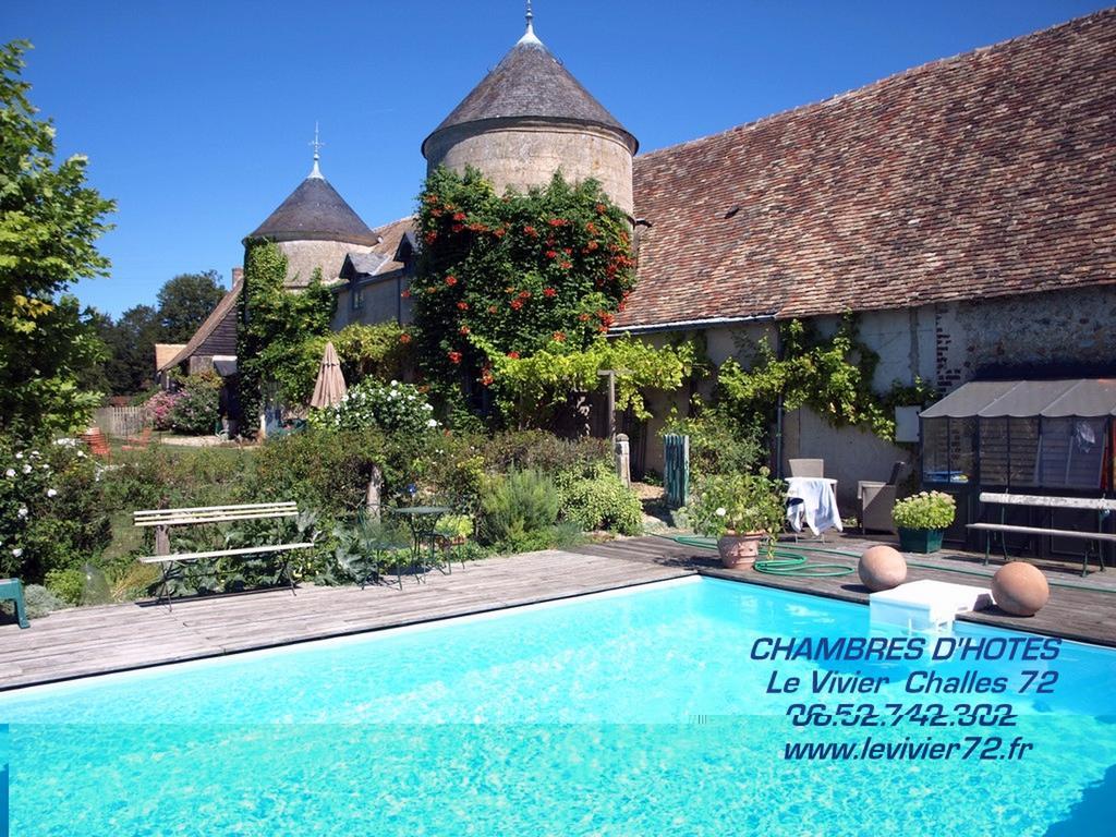 Hotel Le Vivier Challes Zimmer foto